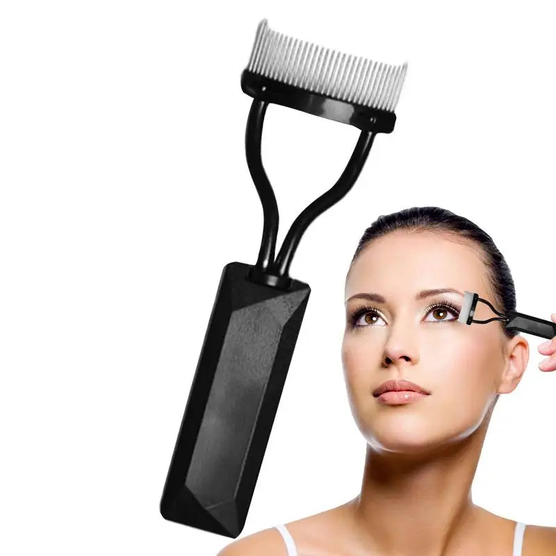 Lash Comb Separator Arc Designed Lash Separator for Girls Eye Lash Separator With Comb Cover Portable Eye Makeup Tool for Home Oasis Select