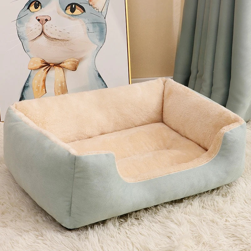 Winter Warm, All-season Plush Cat Pads for Cat and Dog Beds, Washable and Bite-resistant, Small, Medium and Large Dog Bed Pads Oasis Select
