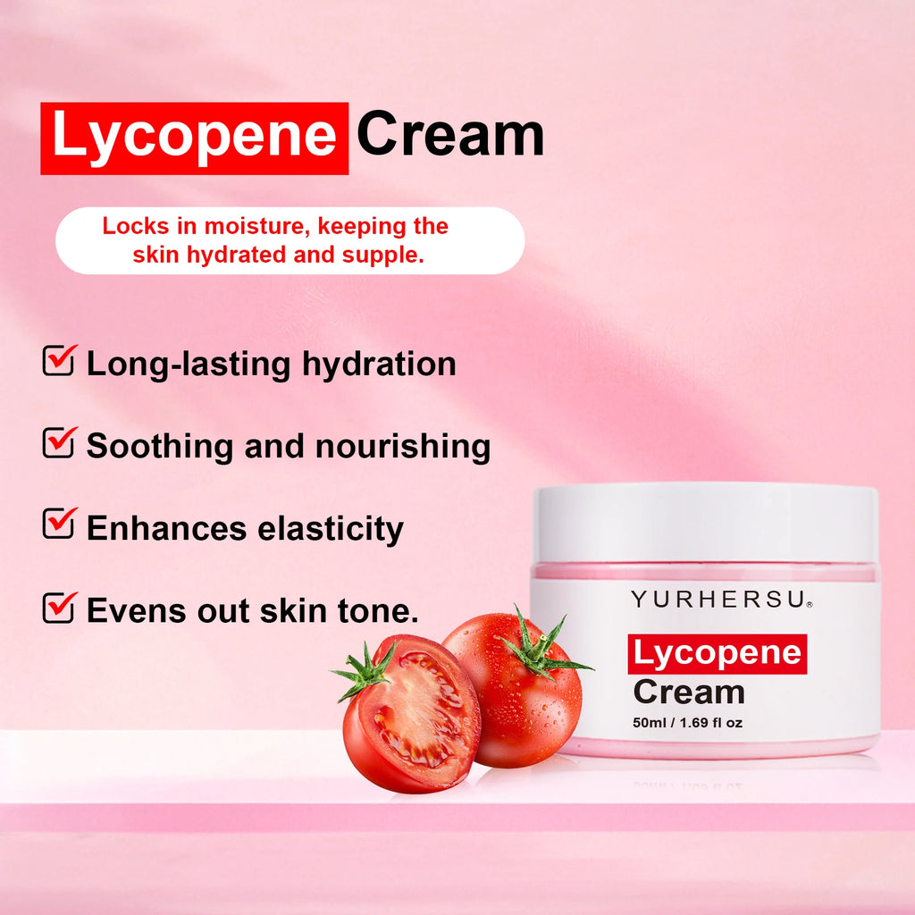 YURHERSU Lycopene Face Cream – Brighten & Glow Naturally 50ml Brightening Face Cream Oasis Select