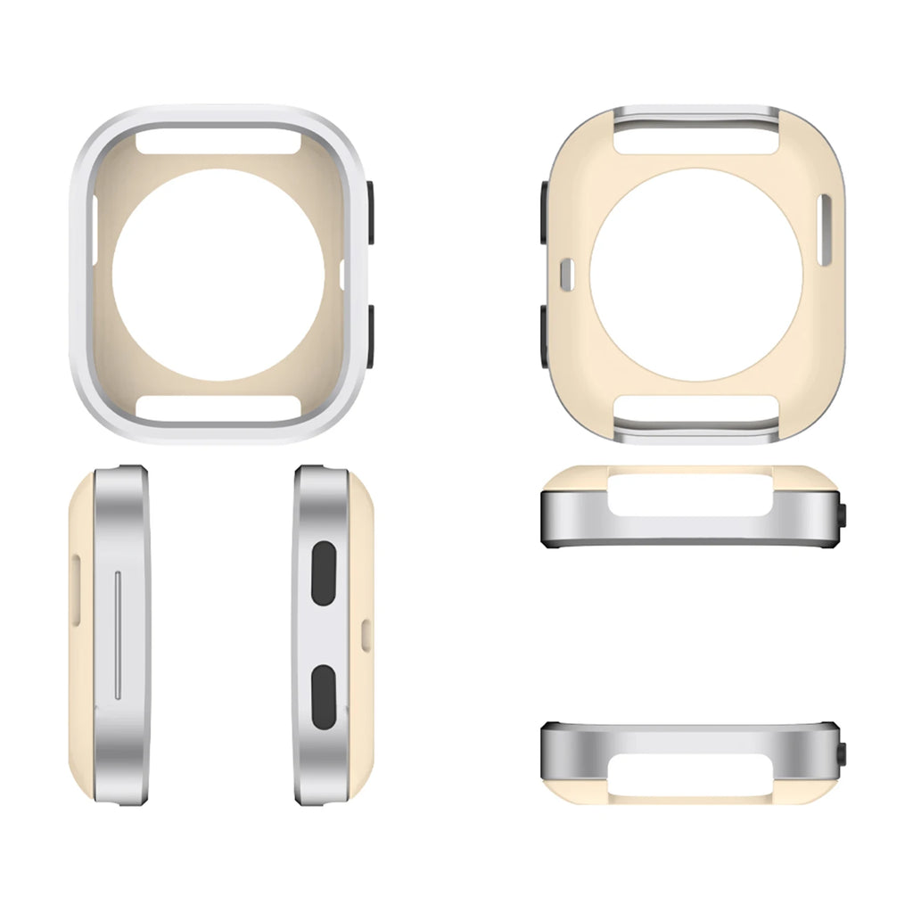 For Amazfit Bip 6 Metal Protective Case Anti-Scratch Smartwatch Thin Cover Detachable Watch Protect Shell Watch Accessories Oasis Select Silver China Mainland