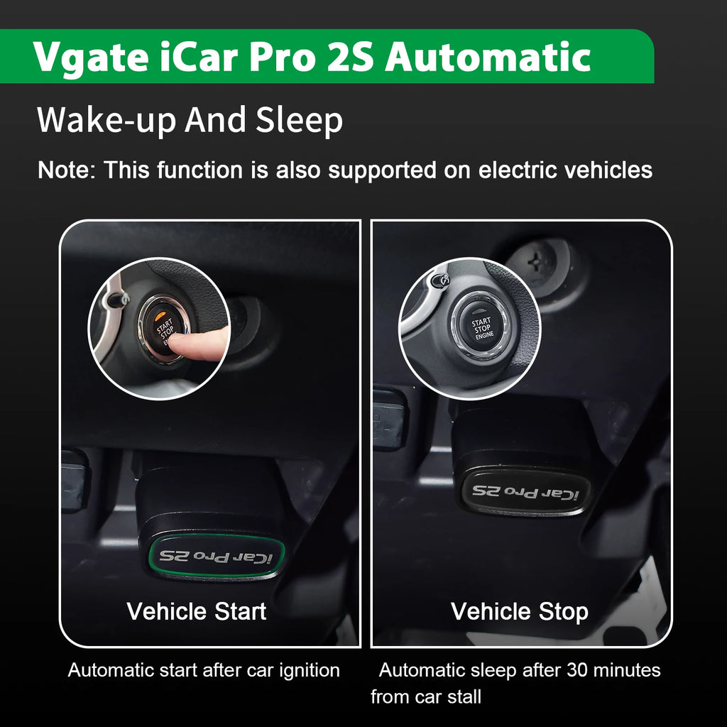 Vgate iCar Pro 2S ELM327 Bluetooth 5.3 OBD2 Car Diagnostic Scanner OBD2 Diagnostic Scanner Oasis Select
