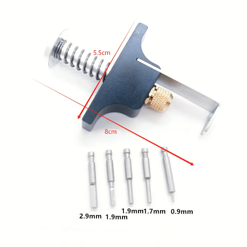 Propeller Puller Aluminum Alloy Removal Tool Props Remover With Replacement Ejector Pins For RC FPV Drone BetaFPV Air65 75 Oasis Select