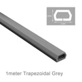Floor Cord Cover Self-adhesive Power Cable Protector For Wires On Floor Cord Hider Floor Cable Management Wire Organizer Oasis Select Trapezoidal Gray
