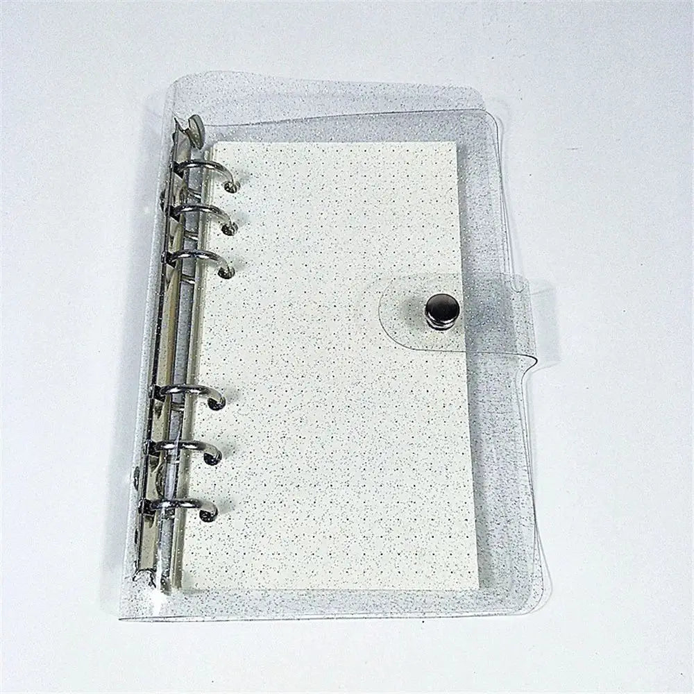 Supplies Journals Cover A5 A6 A7 Planner Cover 6 Rings Binder Binder Cover Notebook Protector Notebook Cover Loose-Leaf Cover Oasis Select Transparent A7