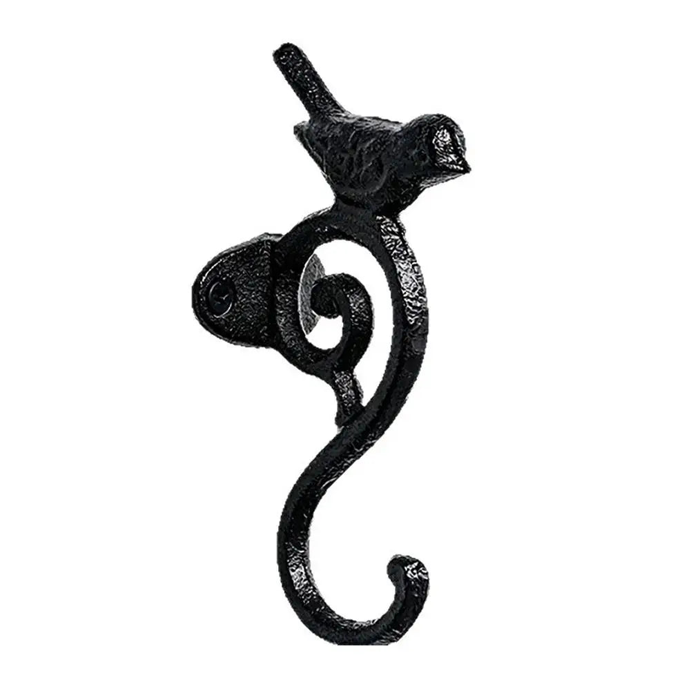1-3Pcs Retro Bird Shaped S-Hook Heavy Duty Hanging Hook Multifunctional Organizer for Clothes Keys Garden Patio Home Decor Oasis Select 1PCS