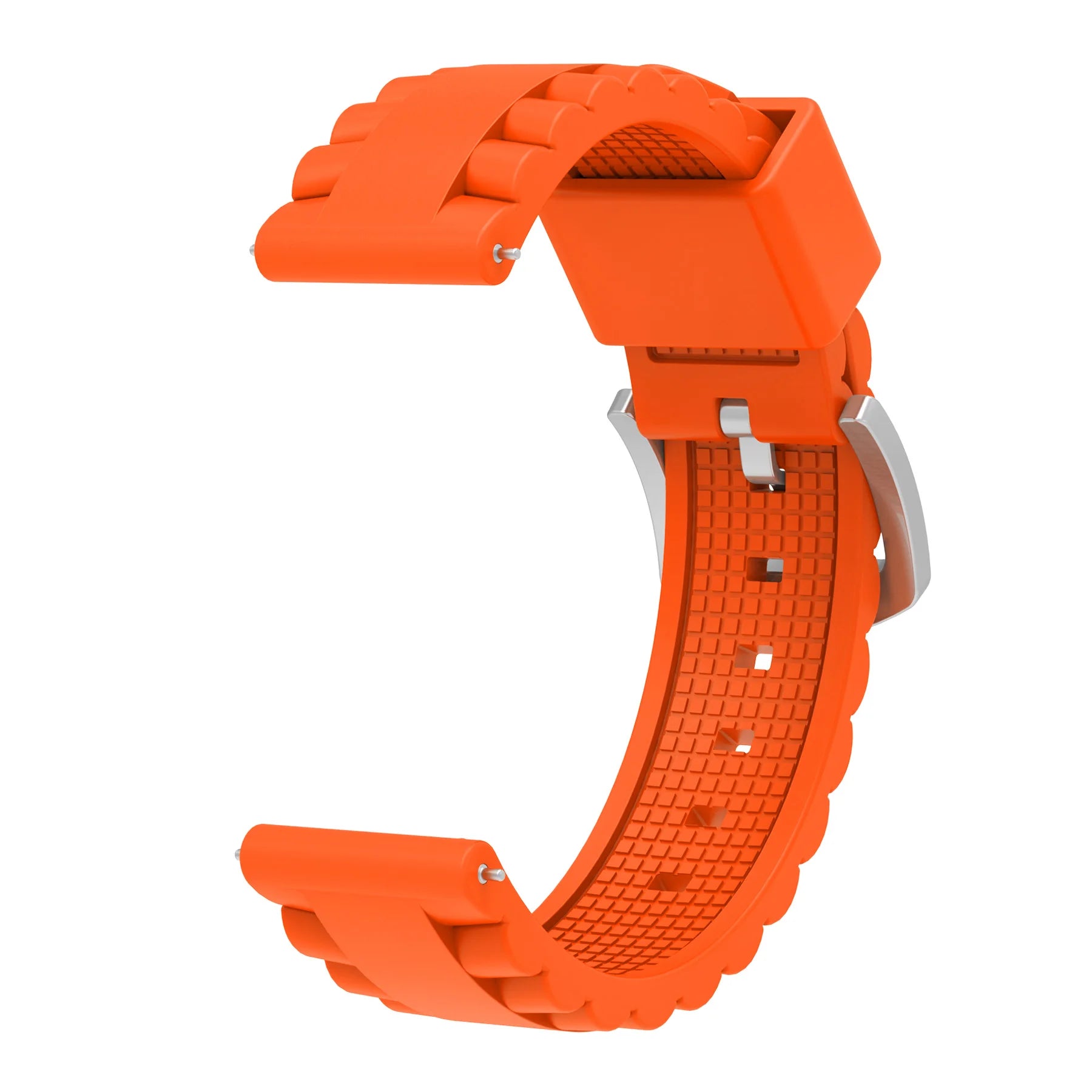 24mm Silicone Watch Band for Suunto 7, 9 Baro & Spartan Silicone Watch Band Oasis Select orange For Sunnto 9 Baro