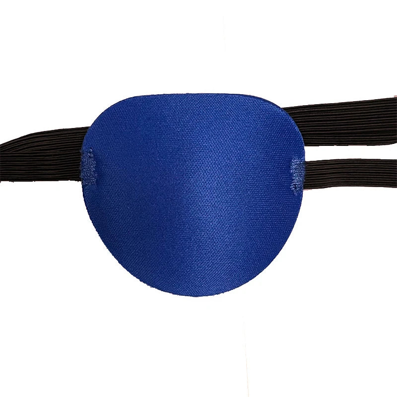 Single Eye Patch Adjustable Soft Amblyopia Lazy Eye Patches For Left Or Right Eyes Concave Eye Patch For Adults Oasis Select Blue