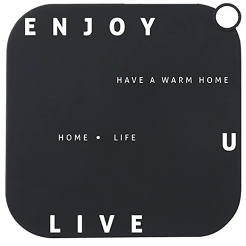 Silicone Hair Catcher Shower Drain Covers Square Shape Easy to Clean Square Bathtub Hair Stopper Washable Soft Oasis Select