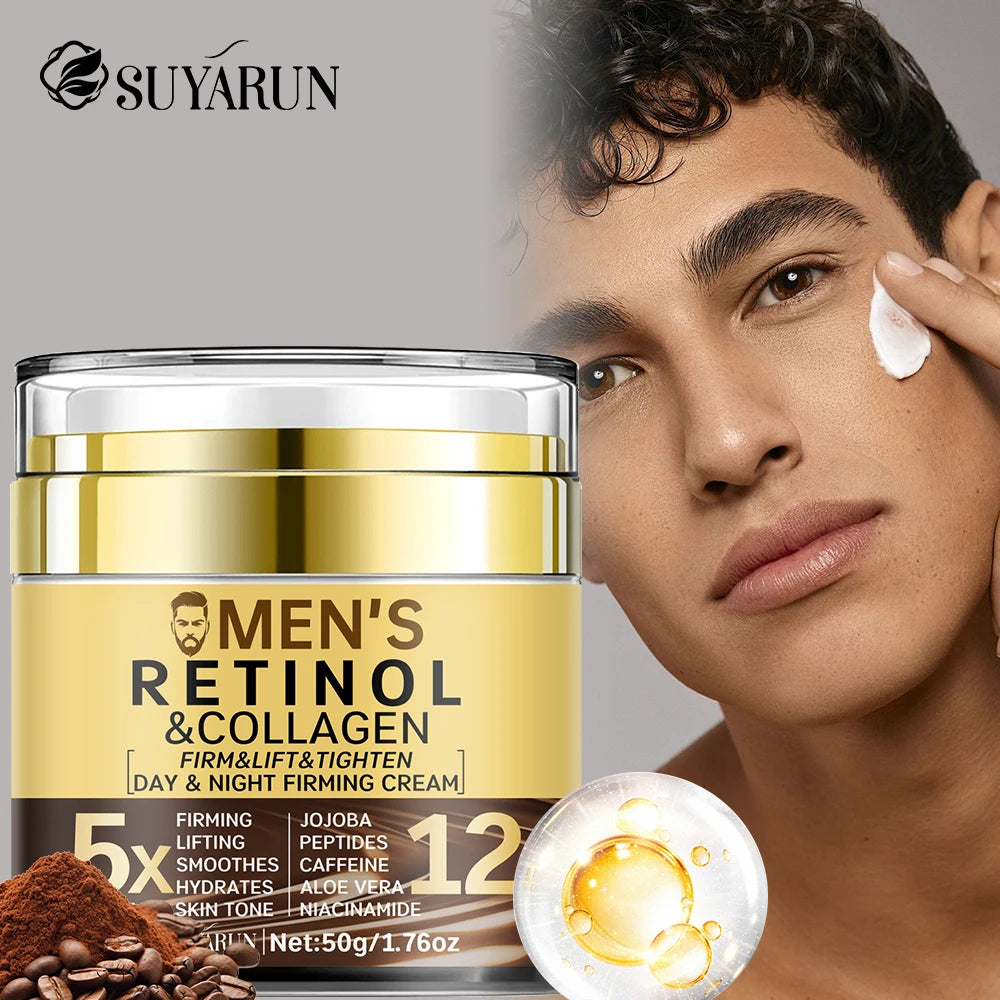 SUYARUN Men's Face Cream – Firming, Hydrating & SPF 20 Men's Face Moisturizer Oasis Select