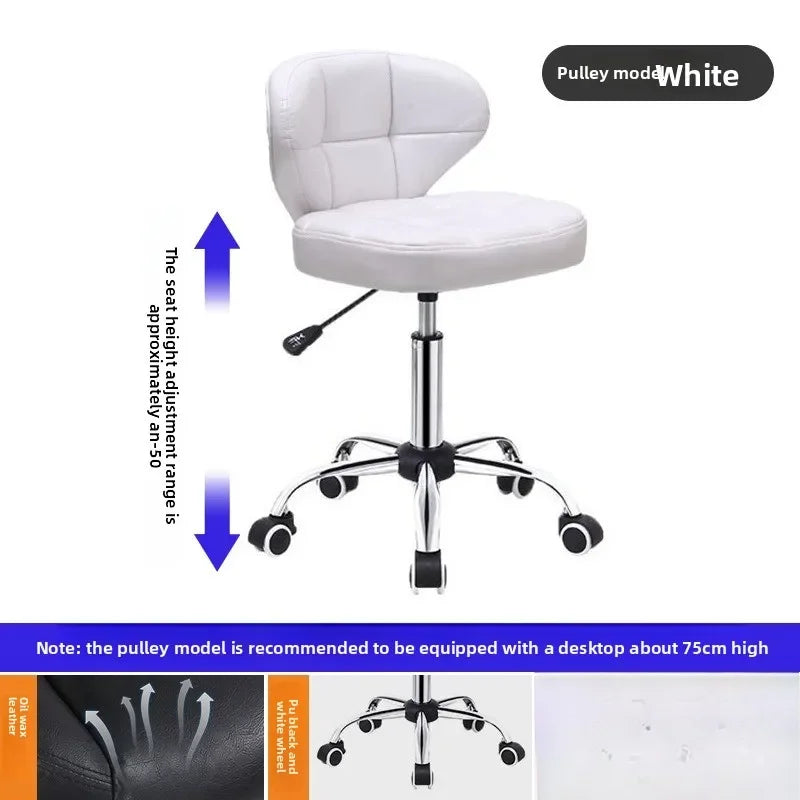 Bar chair stool computer chair rotating lift backrest high stool beauty stool checkout page swivel chair furniture Oasis Select 13