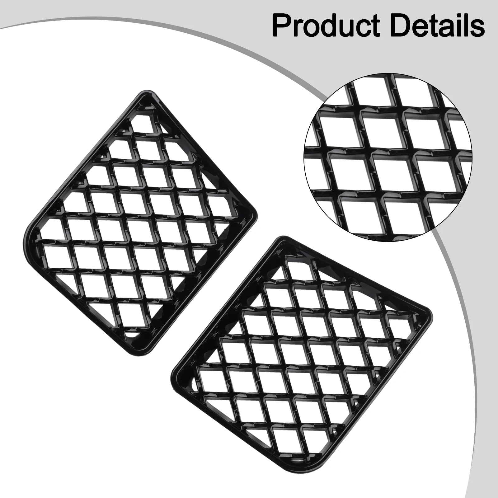 5 Pieces Front Bumper Center Lower Grille Mesh Guard for BMW G87 M2 2023-2025 Mesh Design for Enhanced Cooling and Vehicle Style Oasis Select