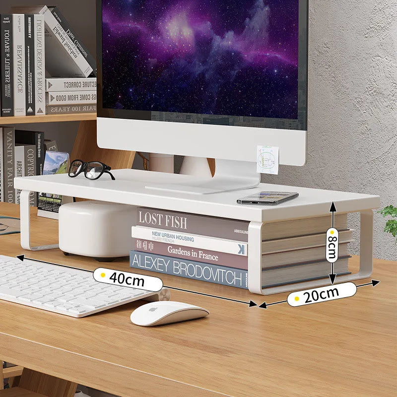Storage Shelves Organizers Base Lifting Bracket Organizer Storage Rack Computer Table Shelf Multifunction Home Organization Oasis Select