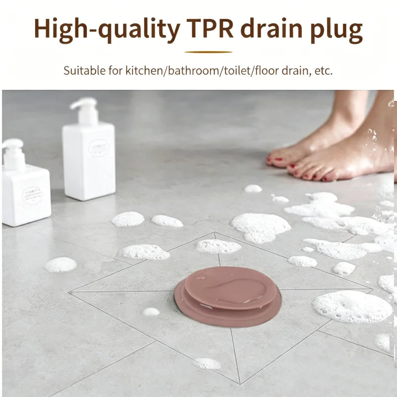 1PCS Universal Silicone Bathtub Stopper Replacement Sink Drain Anti Clogging Bath Plug Kitchen Bathroom Accessorie Oasis Select