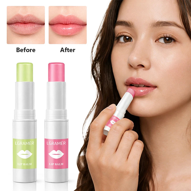 LGRAMER Coconut Oil Lip Balm & Nourishing Lip Mask