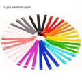 4 pcs Windproof Beach Towel Clips Colorful Silicone Towel Holder Bands Break-Resistant Multi-functional Stretchable Bands Cruise Oasis Select 4Pcs Random Color