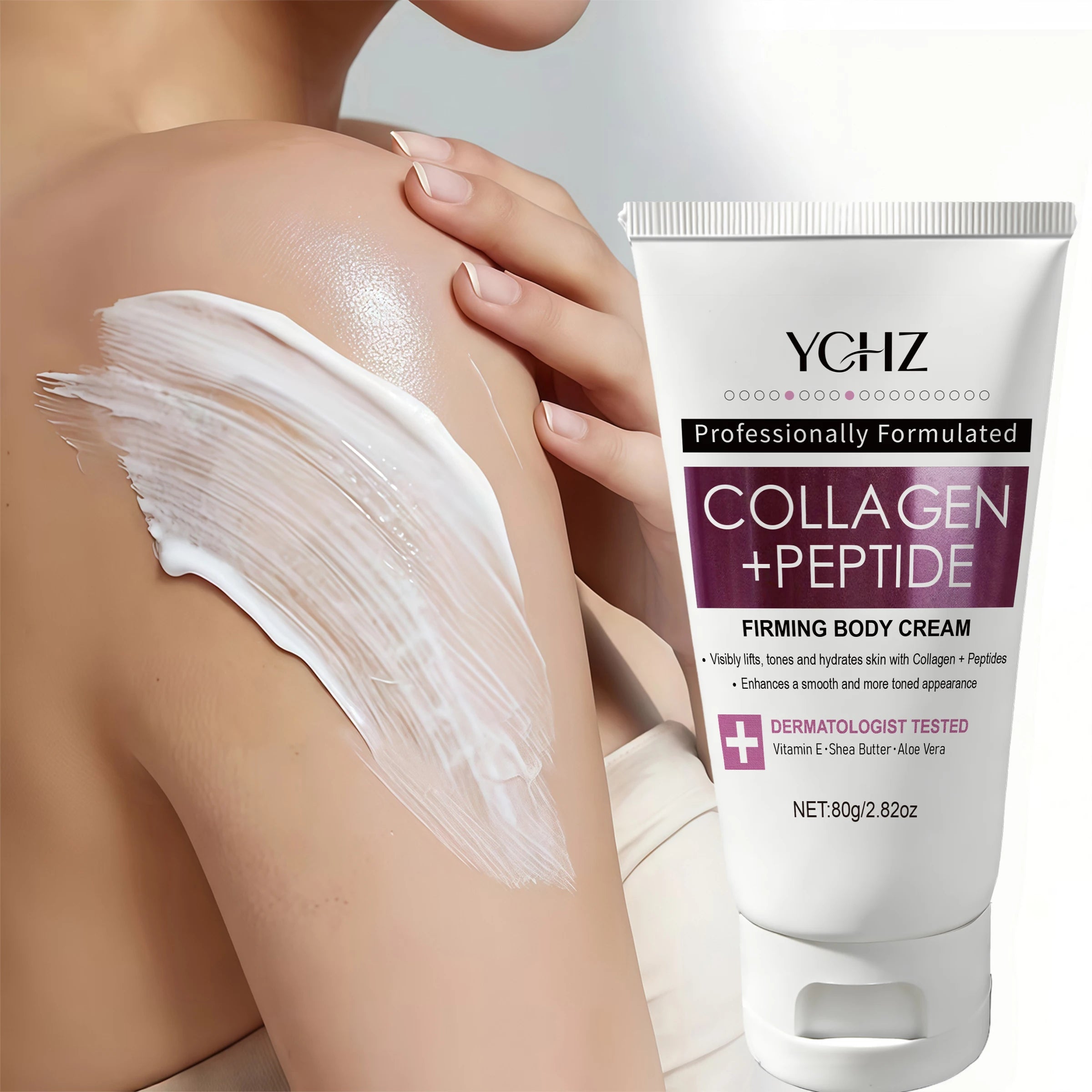 Collagen & Peptide Moisturizing Body Lotion with Vitamin E – 80g