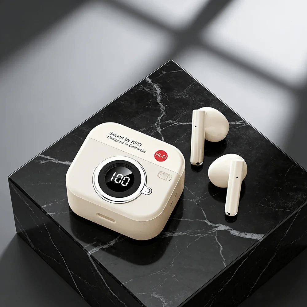 TWS Wireless Earphones Game Bluetooth Headphones with Microphone Noise Reduction High Fide Bass Earphones Headset with Mic Oasis Select