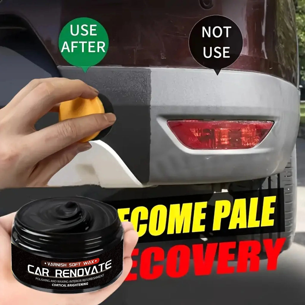 Car Dashboard Plastic Restorer & Wax Coating – Interior Renewal
