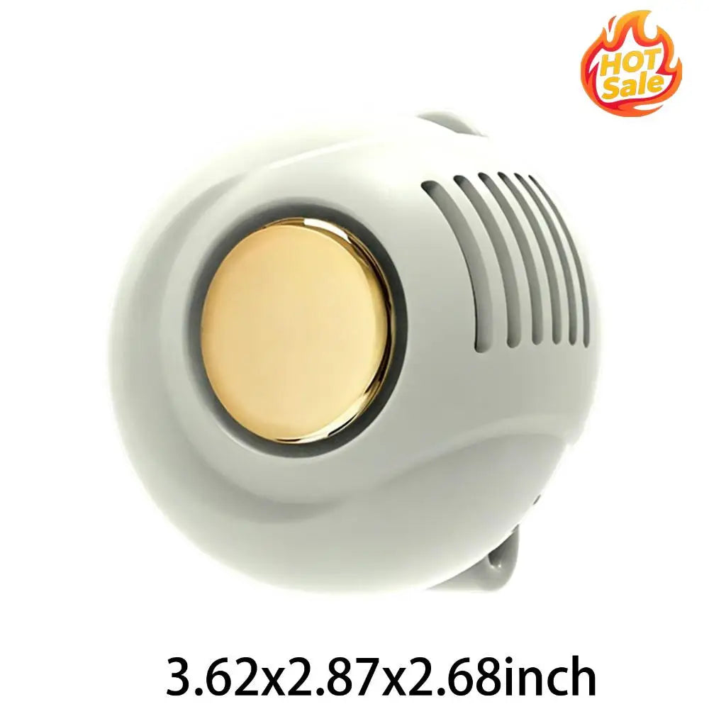 Portable Silent Fan Adjustable 3-Speed Waist Clip Whirlwind Fans Waist Hanging Leafless Blower for Outdoor Sporting Oasis Select