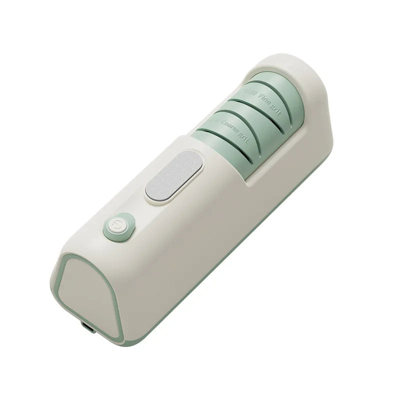 Portable Rechargeable Electric Knife Sharpener – Auto Multi-Stage