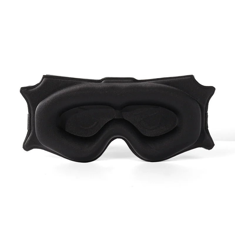 Ultimate Sleep Eye Mask - Adjustable 3D Stereoscopic Eye Mask, Perfectly Blocking Light, Ensuring Uninterrupted Sleep Oasis Select black