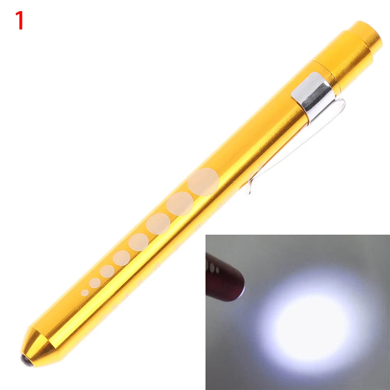 Oral Xamination Pen Light, Pen Flashlight, Pupil Examination Pen Light, Medical Pen Light With Pupil Gauge And Ruler Oasis Select MR-04