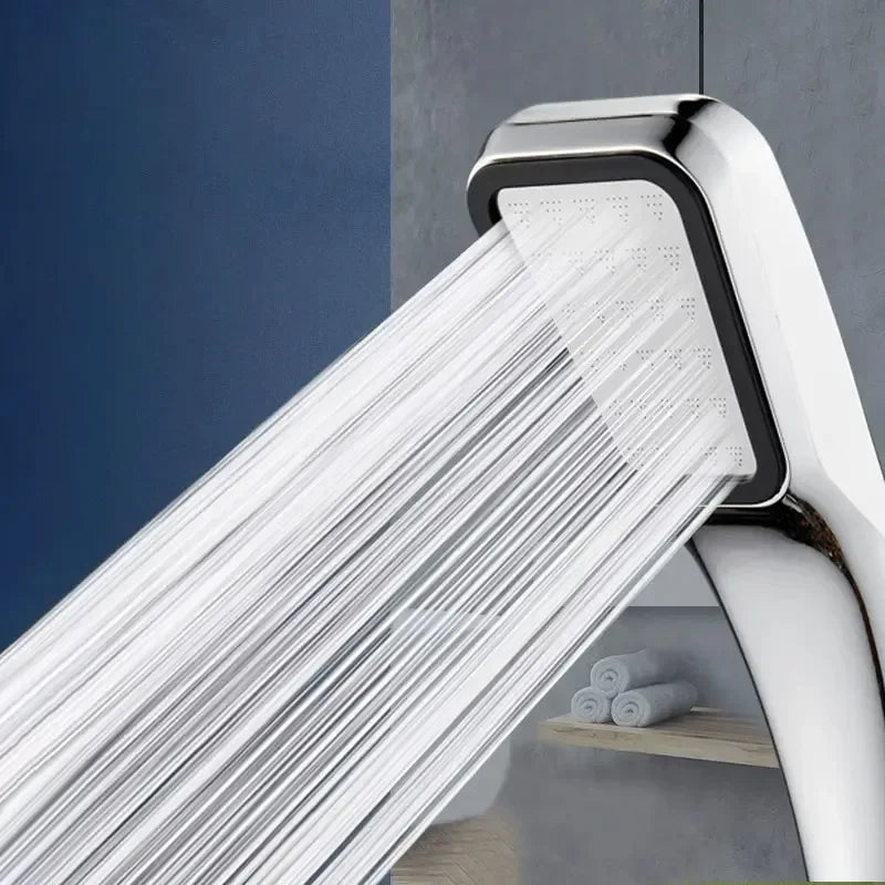 Bathroom Accessories Shower Head High Pressure Large Water Output Universal Adaptation Pressurized Hand Shower Nozzle Water Oasis Select