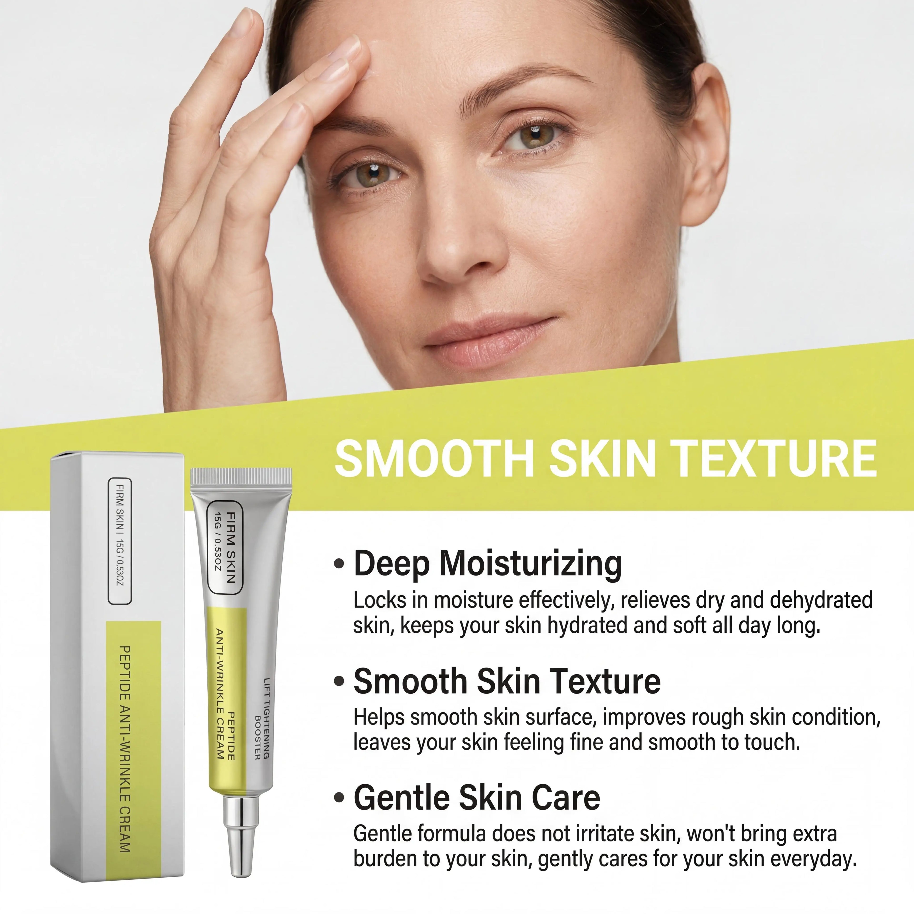 Retinol & Copper Peptide Tightening Booster Serum 15g Retinol Face Serum Oasis Select