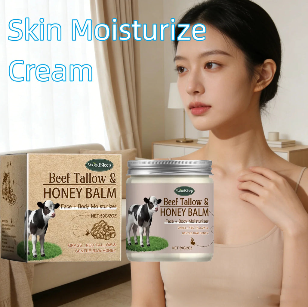 WOODSLEEP Skin Moisturize Cream Relieve Dryness Repair Dry Crack Enhance Resilience Brighten Firmi Lift Refresh Body Sooth Cream Oasis Select