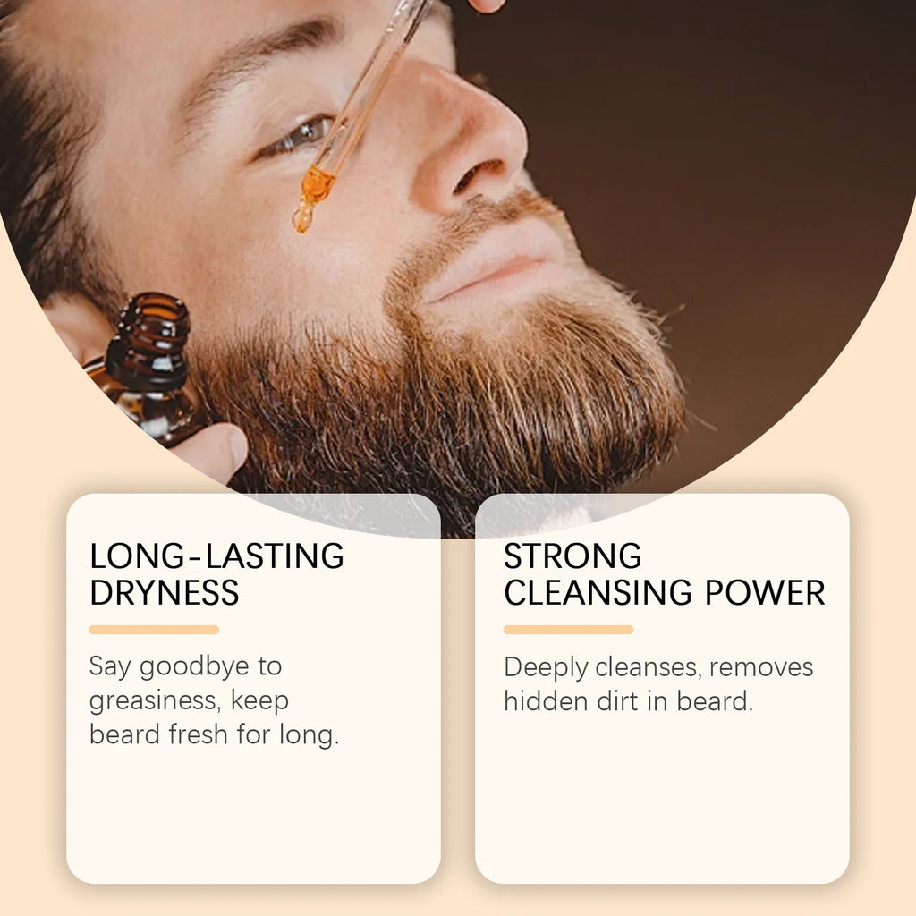 Men's Beard Oil – Argan & Mineral Oil Daily Moisturizer 30ml Beard Oil Oasis Select