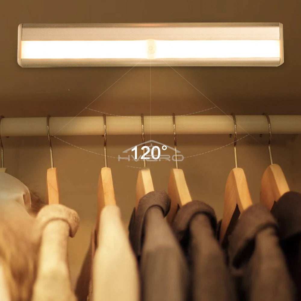 PIR Motion Sensor Cabinet Light – 6 or 10 LED Night Light
