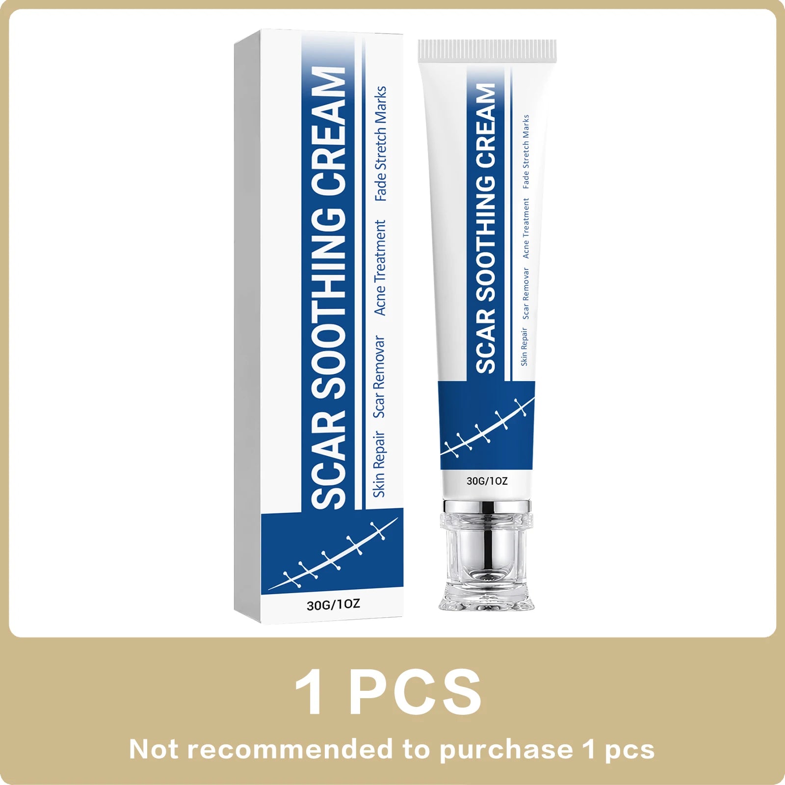 Soothing Scar Cream – Hydrating, Lightweight & Nourishing 30g Scar Soothing Cream Oasis Select 50G