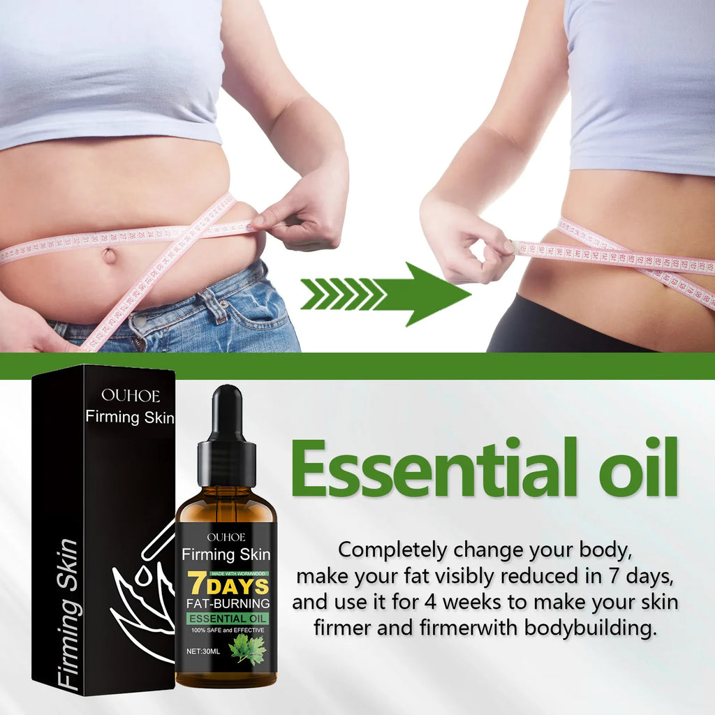Body Sculpting Slimming Oil – Belly, Waist & Leg Massage Serum