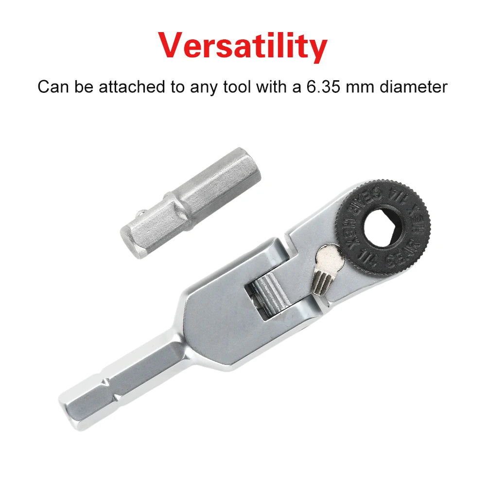 6.35mm Wrench Screwdriver Hex Torque Wrenches EDC Tool Wrench 1/4 Screwdriver Rod Socket Wrench Hand Repair Tool Oasis Select