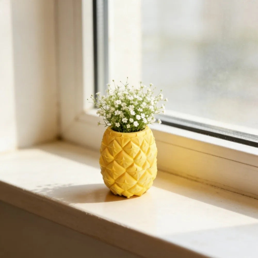 3D Printed Fruits Shape Pen Holder Multi-function Home Decoration Desktop Organizer Creative Ornaments Makeup Brush Storage Box Oasis Select