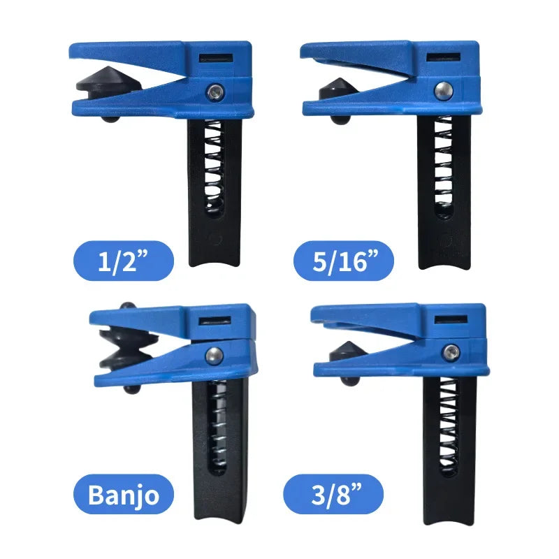 Brake Line Plug Automatic Fluid Stop Clamp Set 4 PCS Car Brake Line Clamp Car Brake Oil Line Plug Tool Universal for Most Cars Oasis Select 4pcs