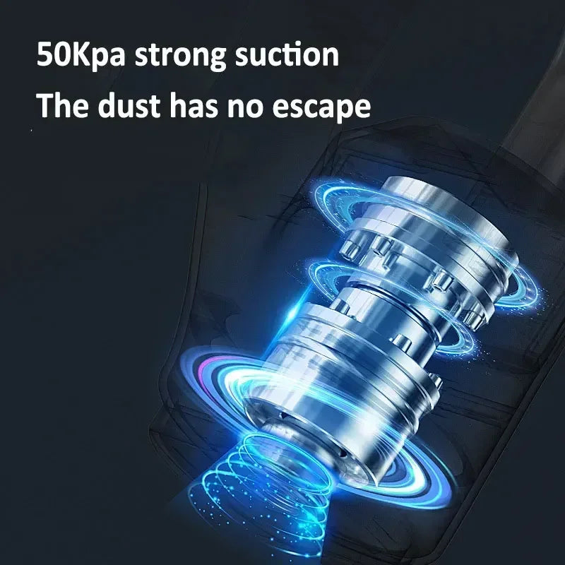 Car Vacuum Cleaner 2 in 1 60000PA Wireless Cleaner Handheld Chargeable Compressed Air Duster Vacuum Cleaner For Home Office Oasis Select