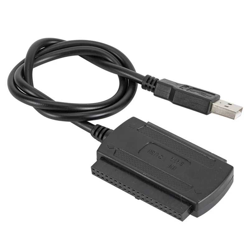 USB 2.0 to IDE Adapter Cable – 2.5" & 3.5" Hard Drive Converter