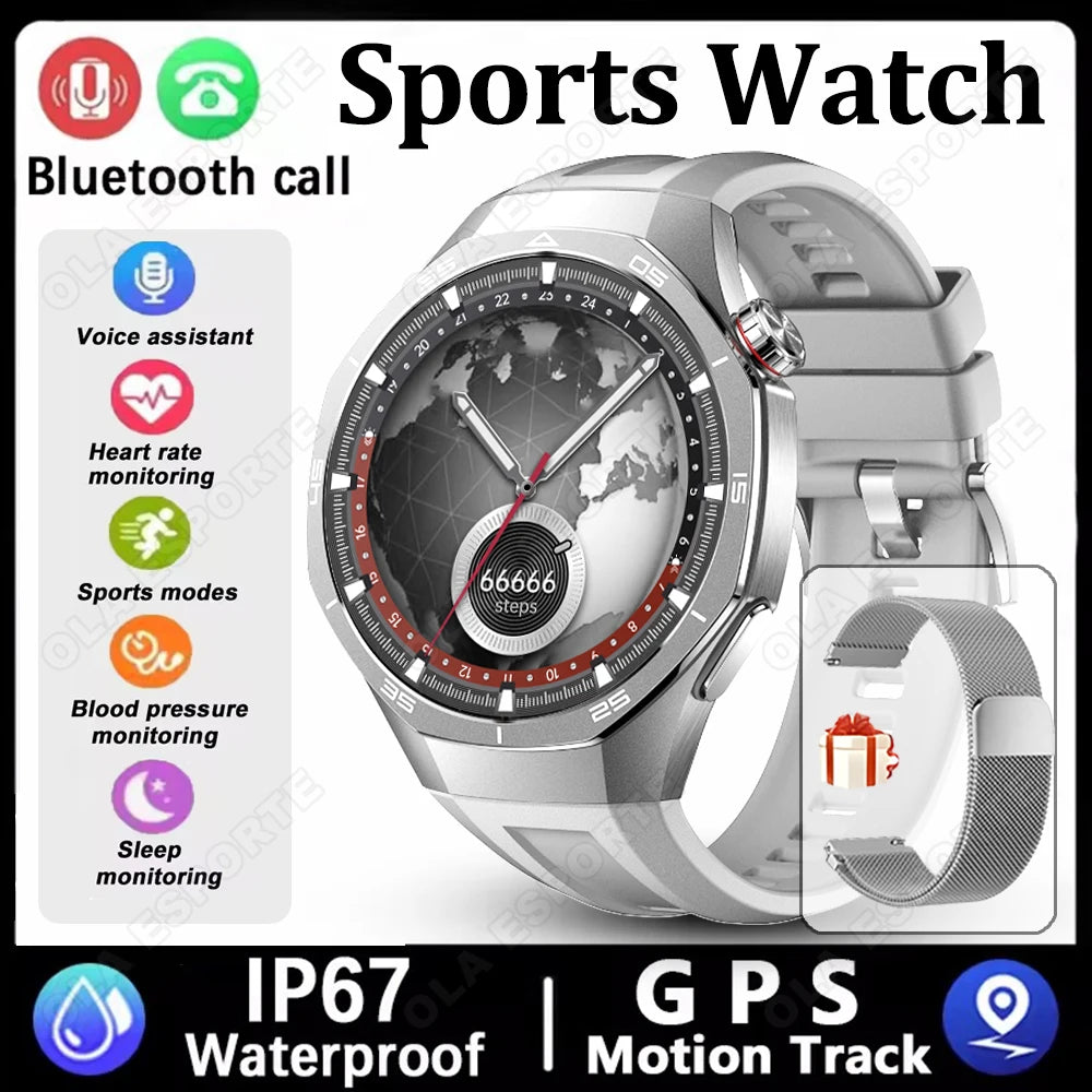 Ola Esporte Smart Watch 1.52" AMOLED Bluetooth Call & Fitness