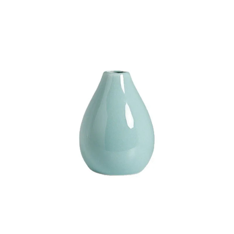 Vases, Nordic Decorative Items, Living Room Flower Arrangements, Small Ceramic Vases, Simple and Modern Home Decoration Vases Oasis Select