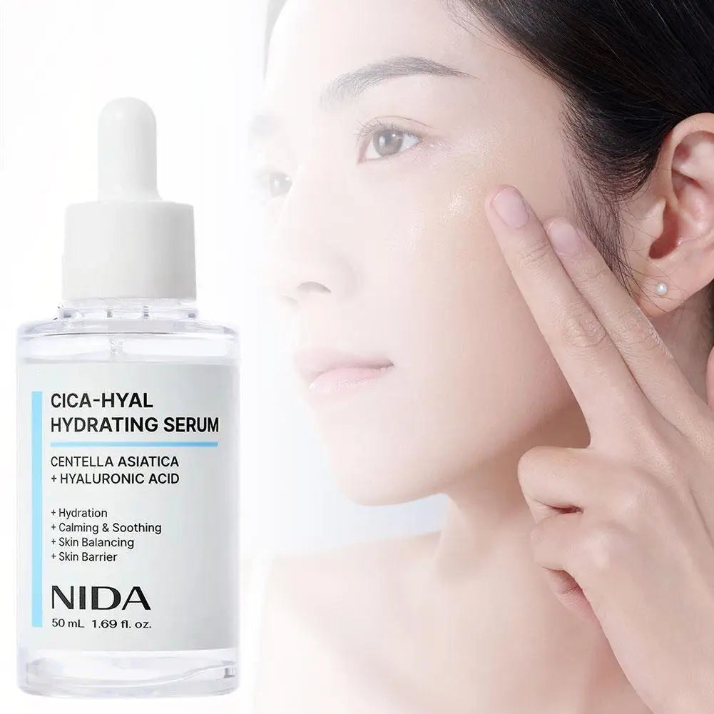 NIDA CICA-HYAL Hydrating Serum – Hyaluronic Acid & Centella 50ml Hydrating Face Serum Oasis Select