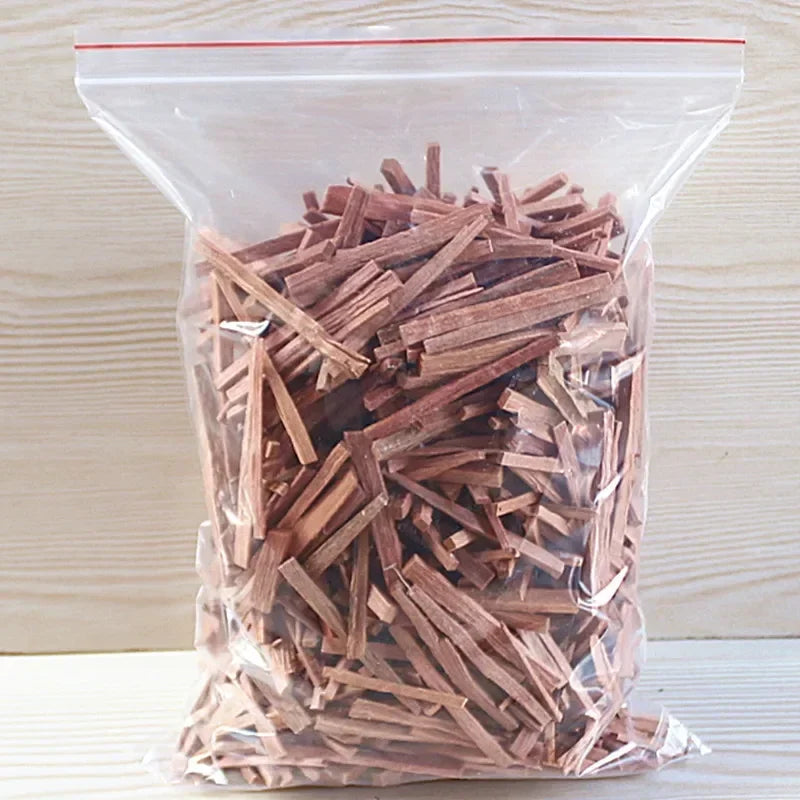 100g /50g Natural Sandalwood Sticks Incense Natural Hand Split Wood Strips Purify Healing Meditation Stress Relief Aromatherapy Oasis Select