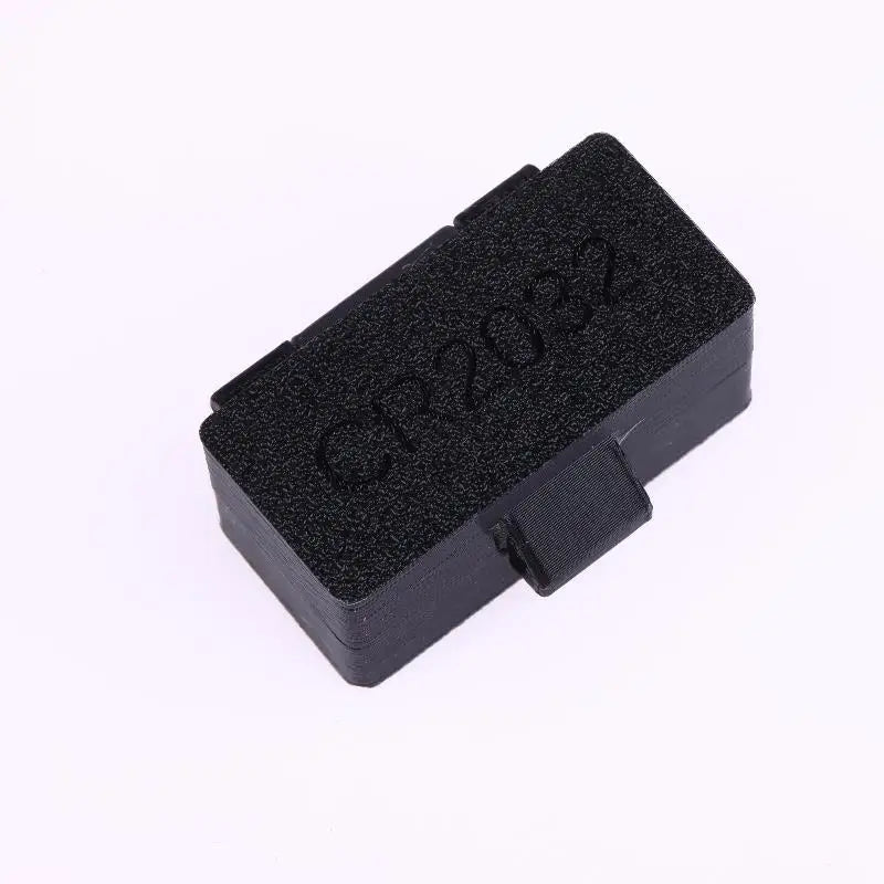 10-Hole CR2032/CR2025 Battery Box Coin Cell Battery Storage Case Portable Batteries Protective Holder Small Battery Organizer Oasis Select