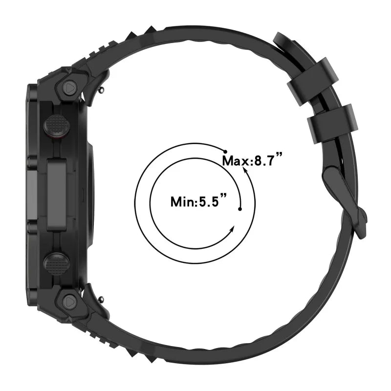 Silicone Sport Strap for Amazfit T-Rex 3 Pro Watchband Watch Strap Oasis Select