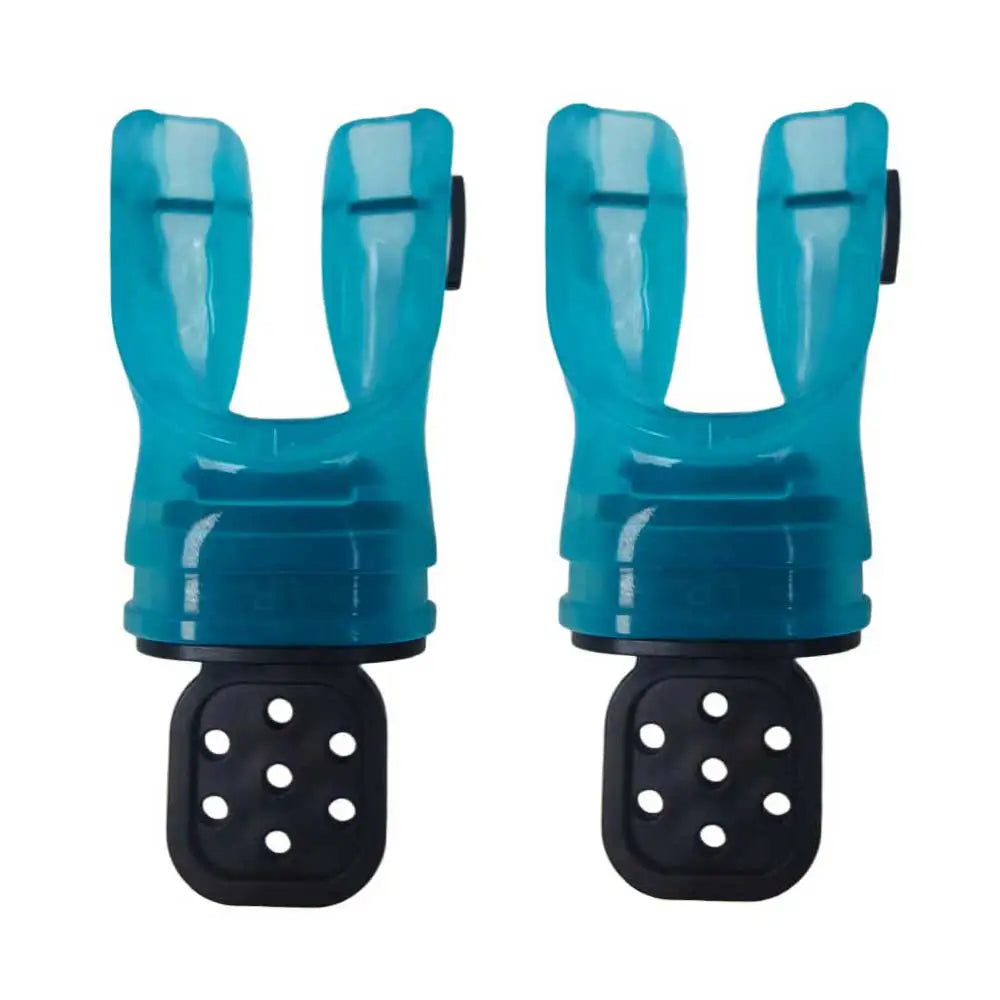 Scuba Diving Moldable Silicone Octopus Mouthpiece Replacement Bite Grip for Backup Regulator Ergonomic 2nd Stage Mouthpiece Gear Oasis Select 2pcs lakeblue