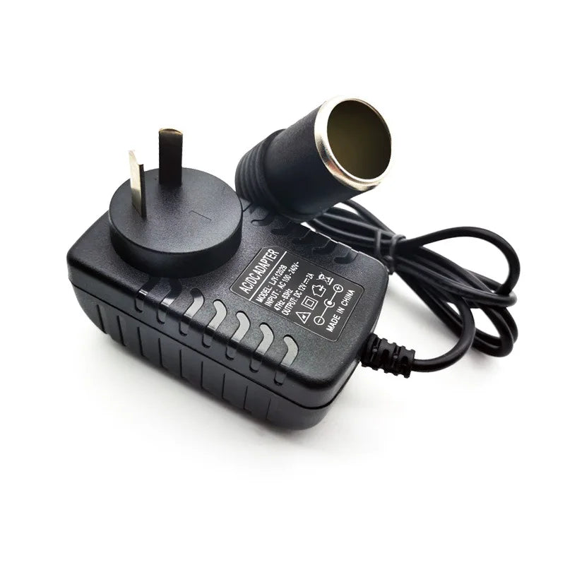 Car Cigarette Lighter Adapte 220V to 12V 2A DC Power Converter Charger Transformer Cigar Lit Lighter Plug Socket Electronic Jack Oasis Select AU