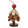 Tree Insulation Mat Solid Wood Dining Table Anti Scalding Mat Pot Mat Festival Gift Creative And Personalized Home Decoration Oasis Select cherry M PLANT