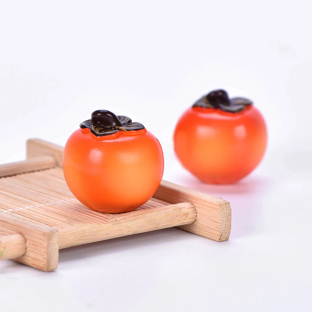 Miniature Resin Fruit Figurines – Litchi & Strawberry Desk Decor Miniature Figurine Oasis Select A One Size