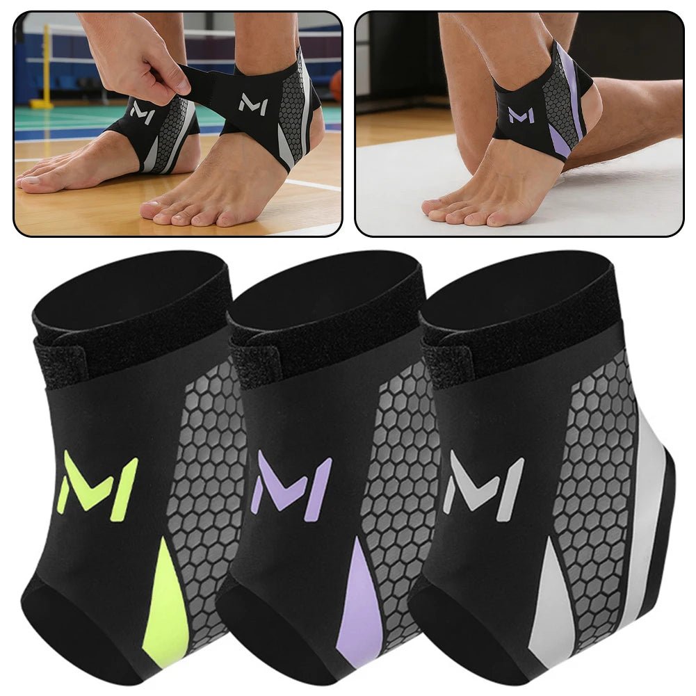 Thin Breathable Ankle Support Brace | Sports Compression Sleeve