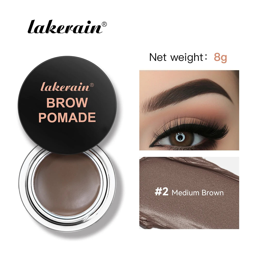 Eyebrow Pomade Enhancers Long-lasting Waterproof Eye Brows Pomade Texture Eye Brow Tint Enhancers For Women Eyebrow Cosmetics Oasis Select 02